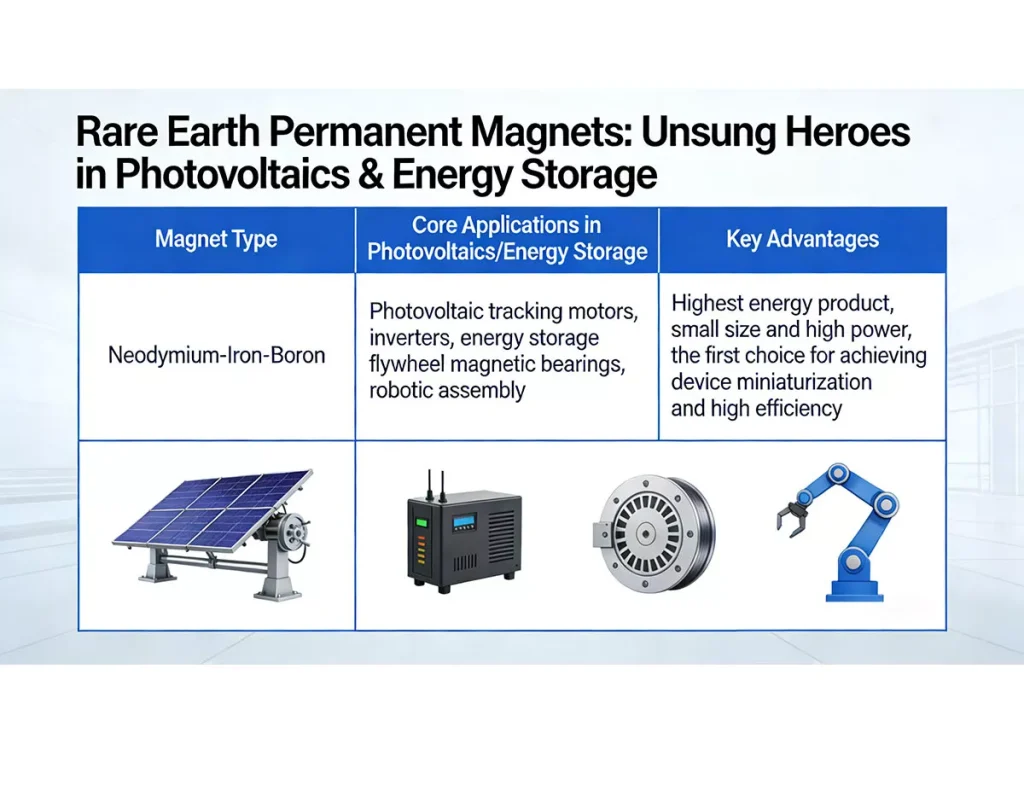The Silent Powerhouse: How Rare Earth Magnets & Magnetic Materials are Revolutionizing Solar & Energy Storage